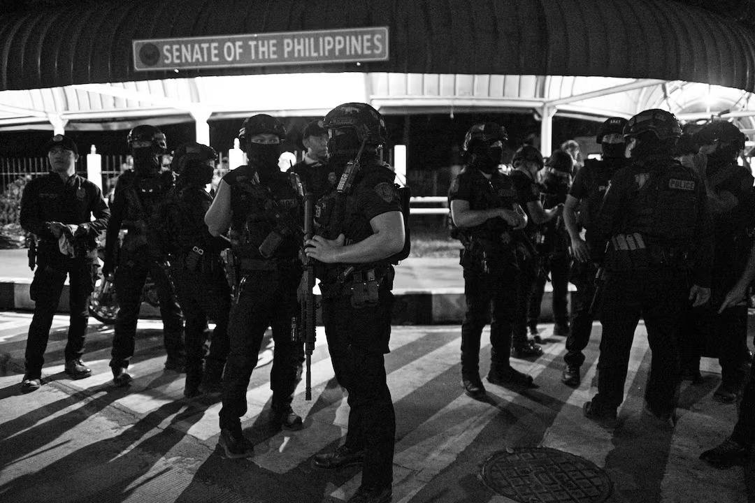 Philippine Senate Chaos: Gunfire Erupts As ICC-Wanted Senator Ronald Dela Rosa Flees Custody