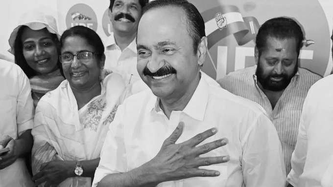 Cadre’s Choice: VD Satheesan Named Kerala Chief Minister After 10-Day Drama