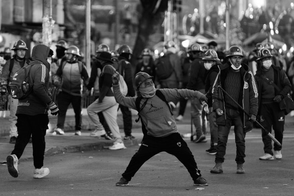Miners Storm Bolivia’s Capital, Police Respond With Tear Gas Amid Deepening Crisis