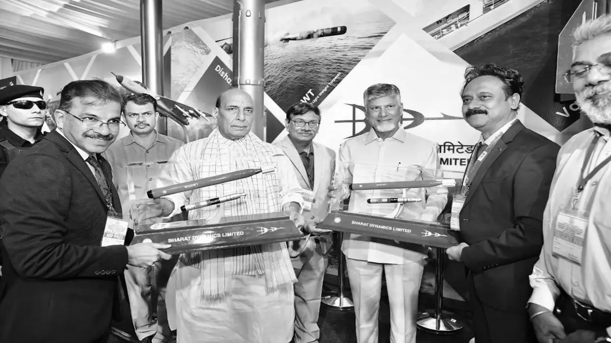 India to Build Fighter Jets: Rajnath, Chandrababu Launch ₹16K Cr AMCA Project in Puttaparthi