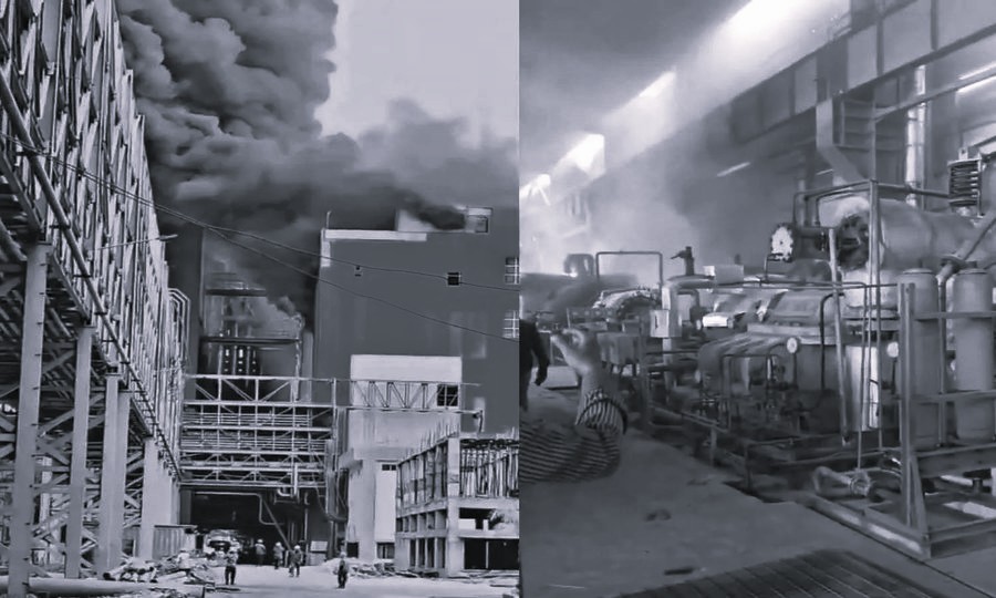Major Fire Accident at Yadadri Thermal Power Plant