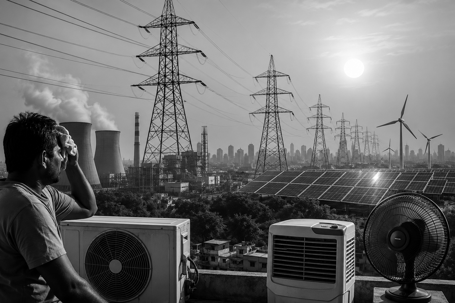 India’s Grid Meets Record 270.82 GW Demand as Temperatures Soar Nationwide
