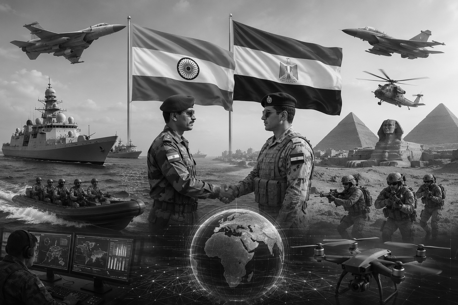 India-Egypt Defence Ties Enter New Phase With Joint Focus on Terror and Technology
