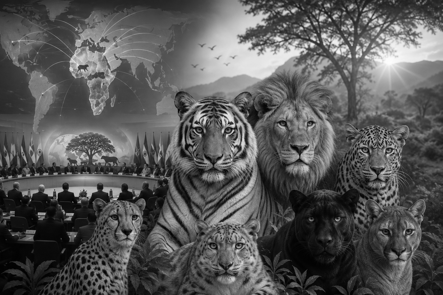 India Postpones First Big Cat Alliance Summit Amid Africa Health Concerns