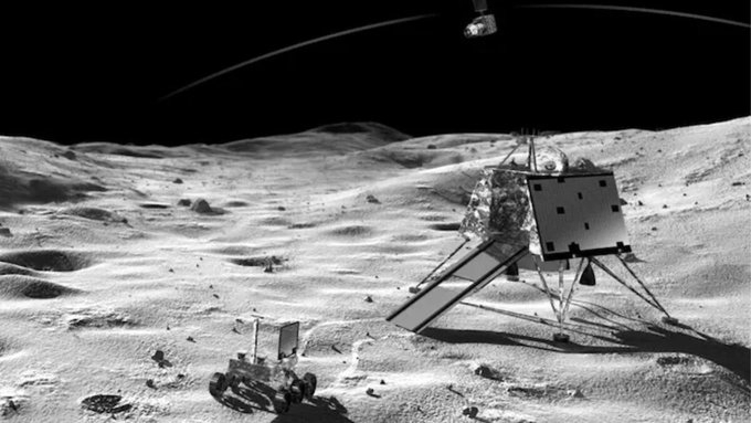 ISRO Detects Possible Subsurface Ice on Moon Using Chandrayaan-2 Data