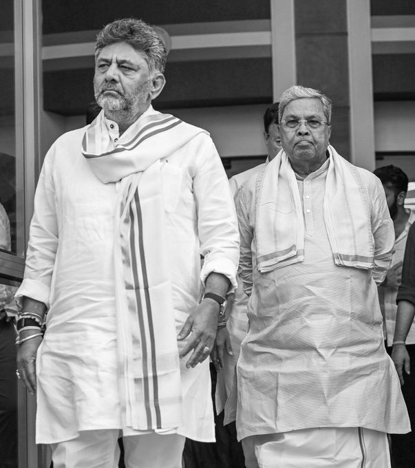 Promised Rotation, Reluctant Exit: K’taka Congress Power Shift, Siddaramaiah Resigns, Shivakumar Aligns