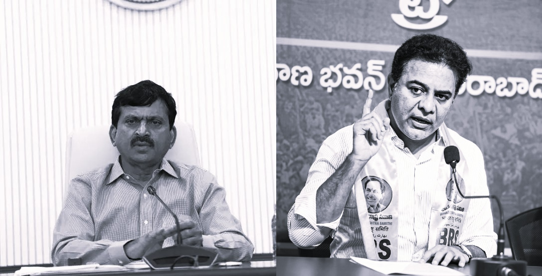 20 లక్షల ఇండ్లు కట్టి చూపిస్తేనే ఓట్లు అడగండి: మంత్రి పొంగులేటికి కేటీఆర్ సవాల్