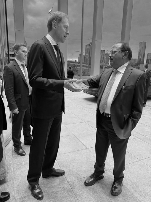 Defence, Energy, Space on Agenda as Ajit Doval Meets Russian Deputy PM in Moscow