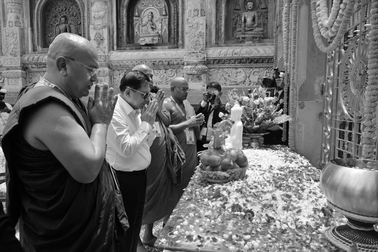 Myanmar President Begins Historic India Visit at Bodh Gaya, Heads to Delhi for High-Level Talks