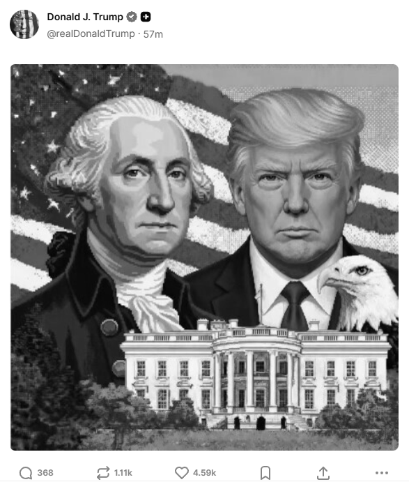 Trump Shares AI-Generated Mount Rushmore And Military Images, Ignites Online Controversy