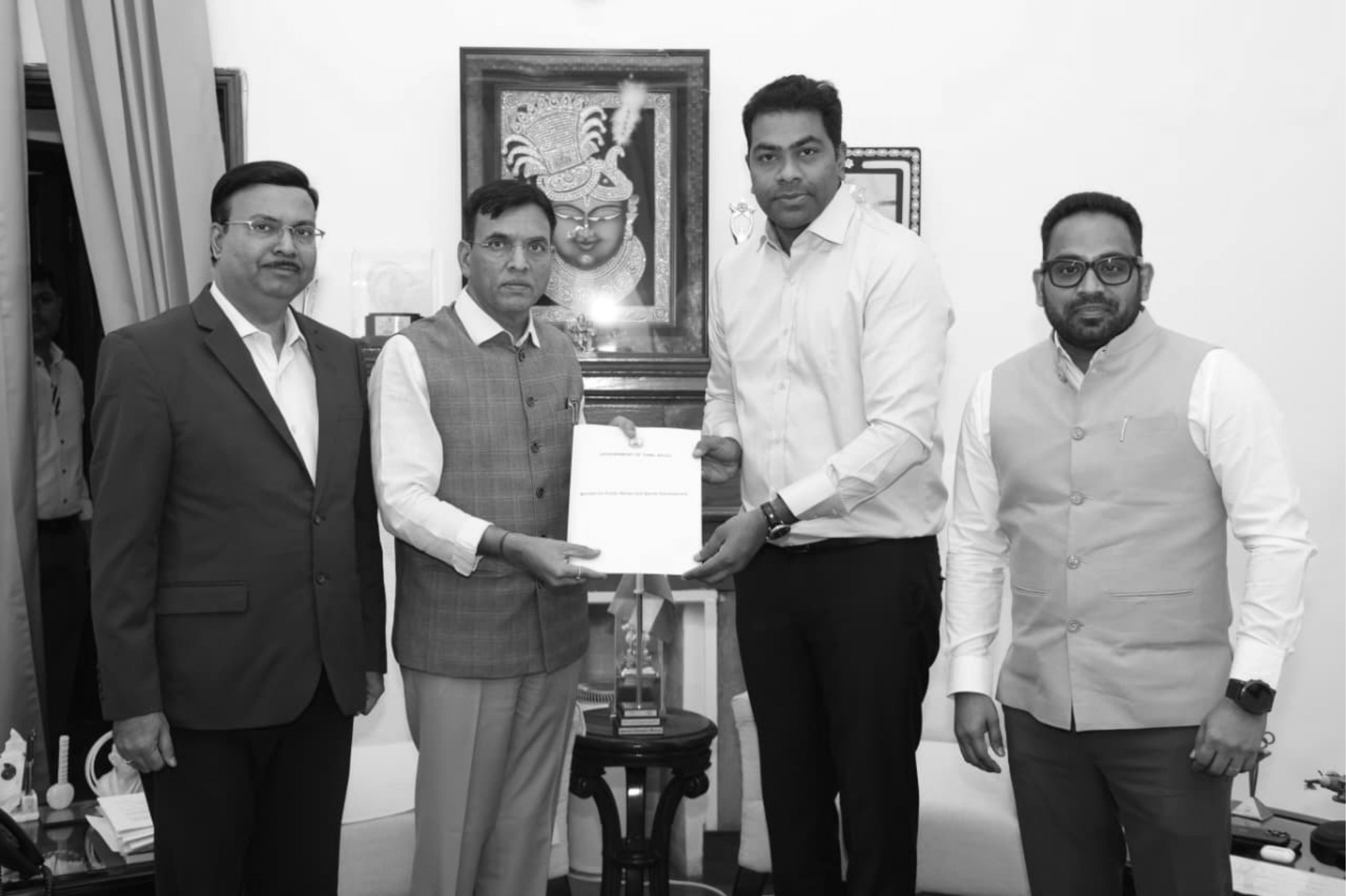 TN seeks 2029 National Games hosting, Aadhav Arjuna meets Union Minister Mandaviya