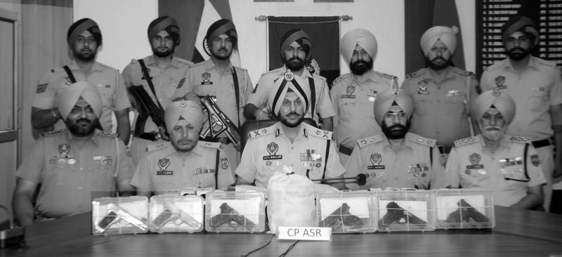 Two Held in Punjab as Police Seize 2 Kg Heroin, Six Foreign-Made Pistols