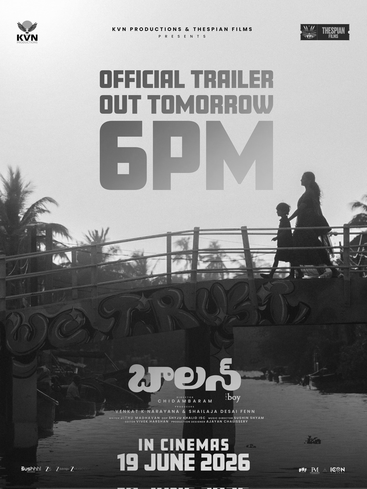 KVN Productions Announces Trailer Launch for Chidambaram’s ‘Balan: The Boy’