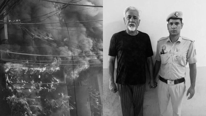 Delhi Hotel Fire: Owner Gets 4-Day Custody, MCD Launches Sealing Drive Across Capital