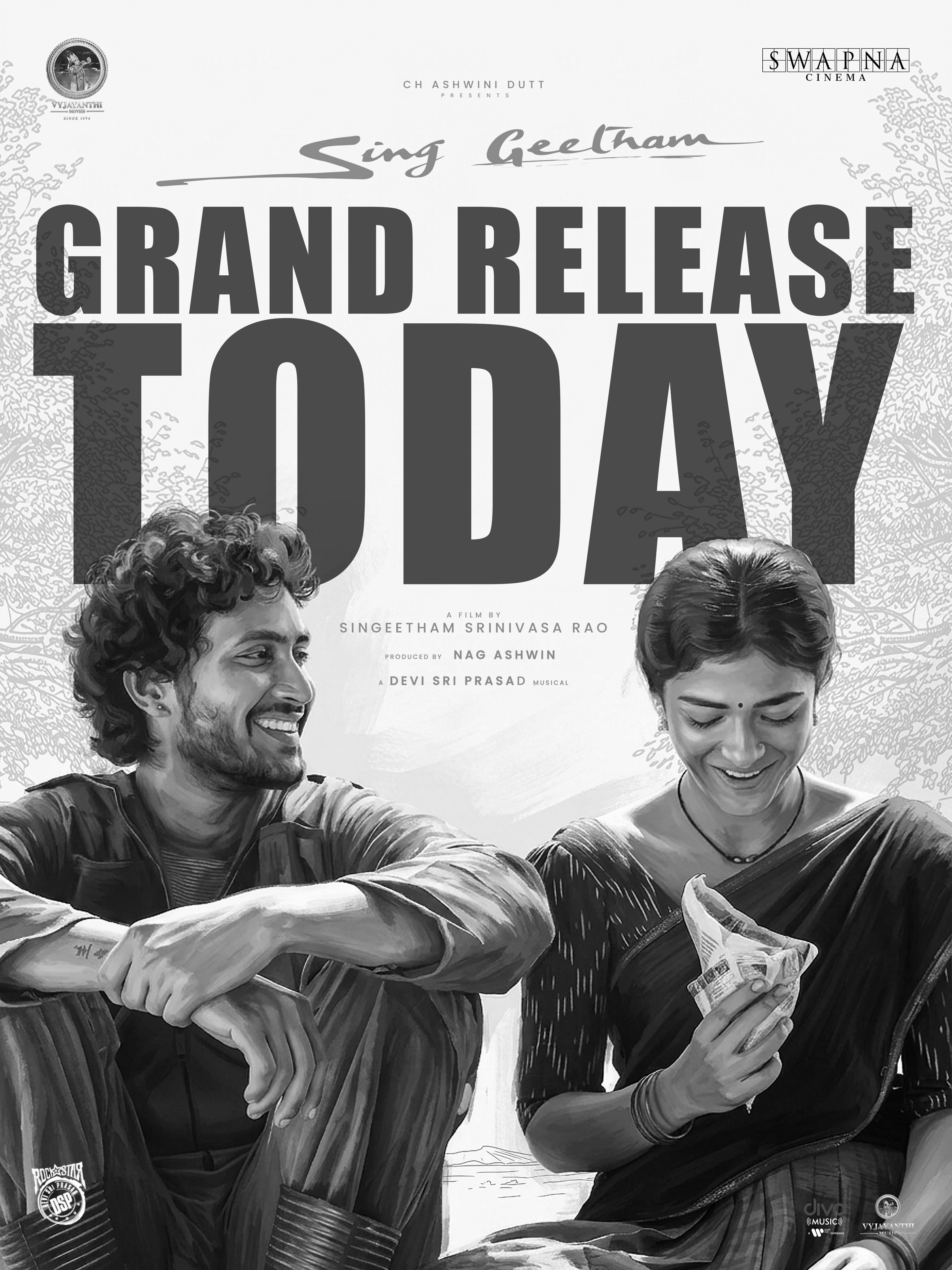 Sing Geetham Releases Worldwide Today, Marking Singeetham Rao’s Historic Comeback