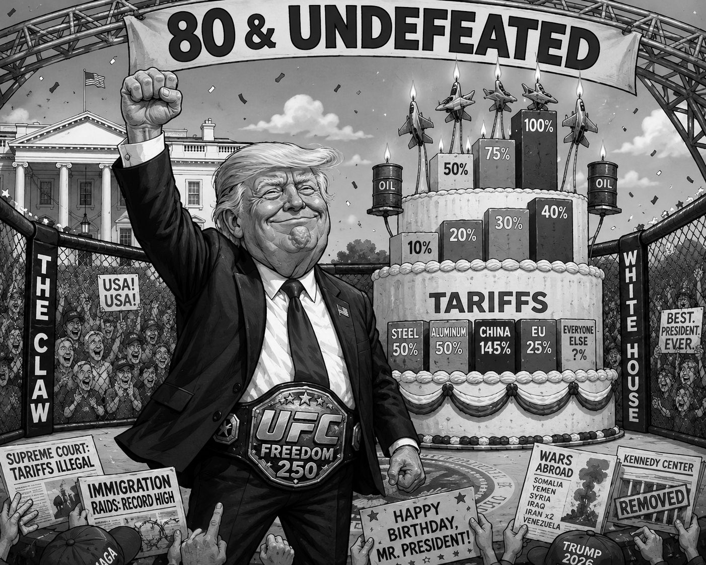 Happy Birthday, Mr. President: Trump Turns 80, But Has the World Had Enough?