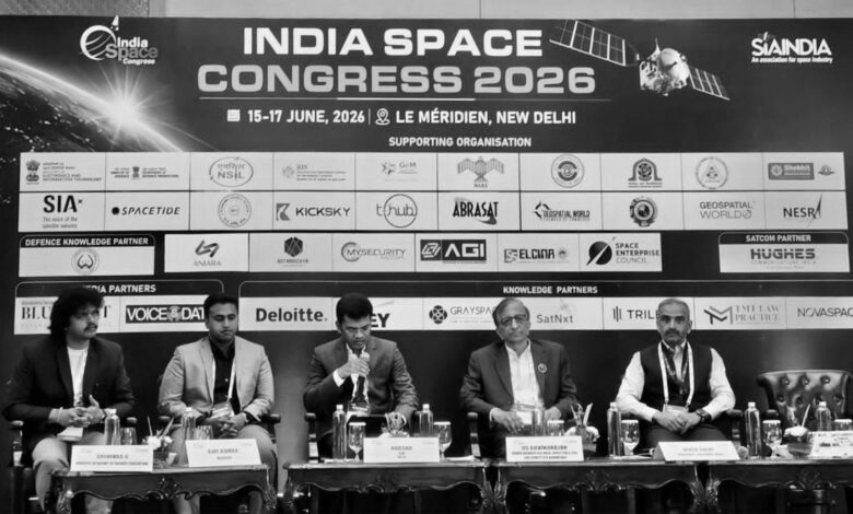 India Space Congress Opens With Focus on Global Cooperation, AI and Data-Driven Space Economy