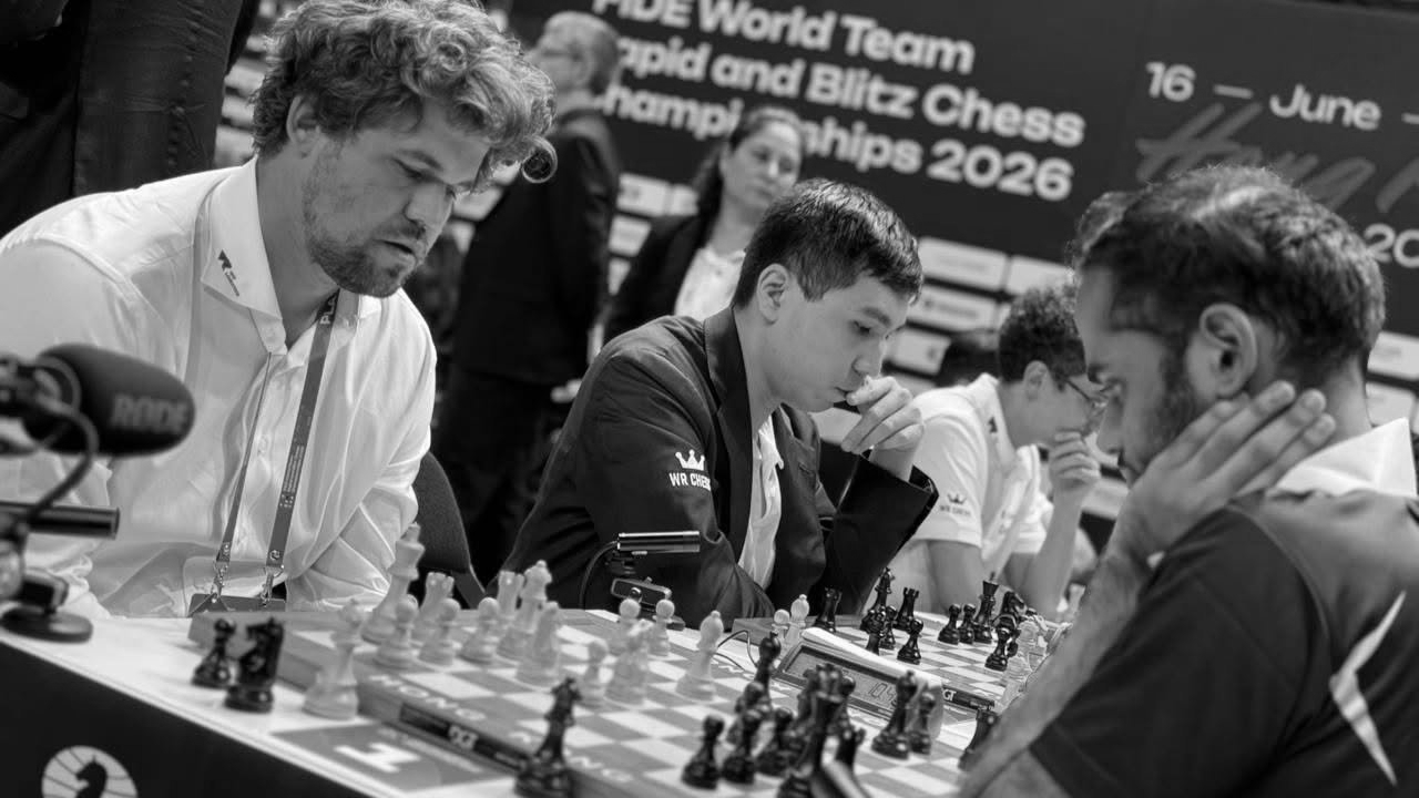 Arjun Erigaisi Sacks Queen to Beat Magnus Carlsen in Hong Kong Team Rapid