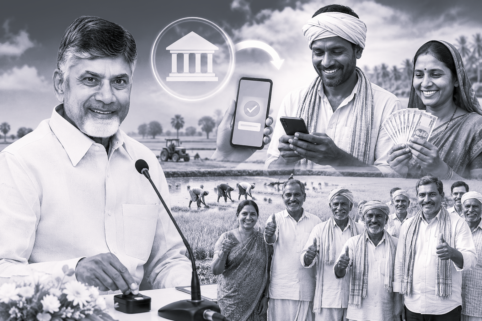 Andhra Pradesh To Release First Instalment Of Annadata Sukhibhava Assistance To Farmers Today