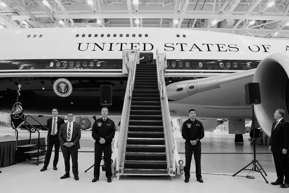 Nothing Like It: Trump Unveils New Air Force One, A $400 Million Qatari Gift Wrapped In Patriotic Paint
