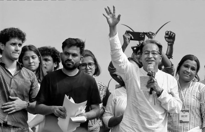 'Won't Leave Until Pradhan Resigns': Dipke Stands Firm After Police Denial