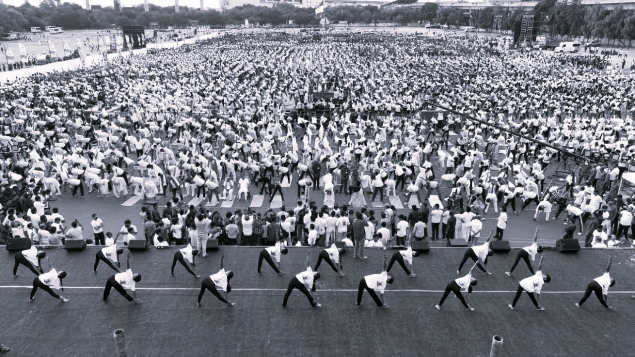 Hyderabad Hosts ‘Yoga Mahotsav – 24 Hour Countdown’ Ahead of International Yoga Day