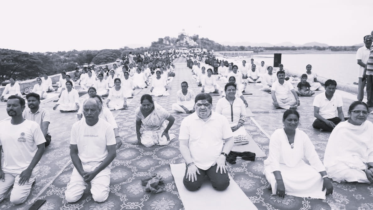 Telangana Marks 12th International Yoga Day With Large-Scale Participation Across State