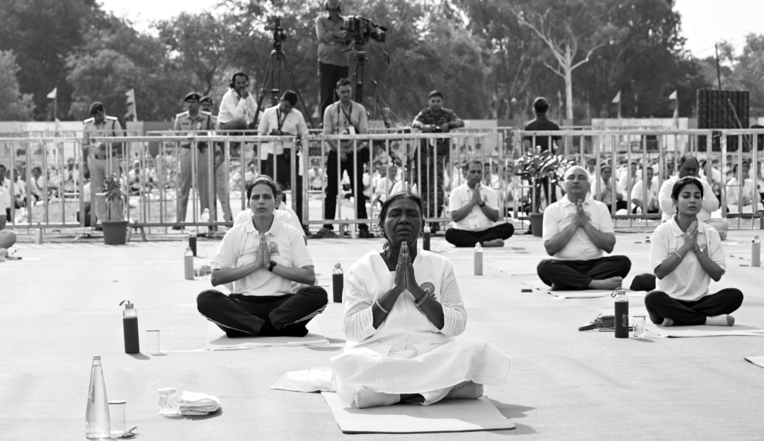 Yoga Unites a Nation: PM Modi Leads Mass Session as Celebrations Span the Globe
