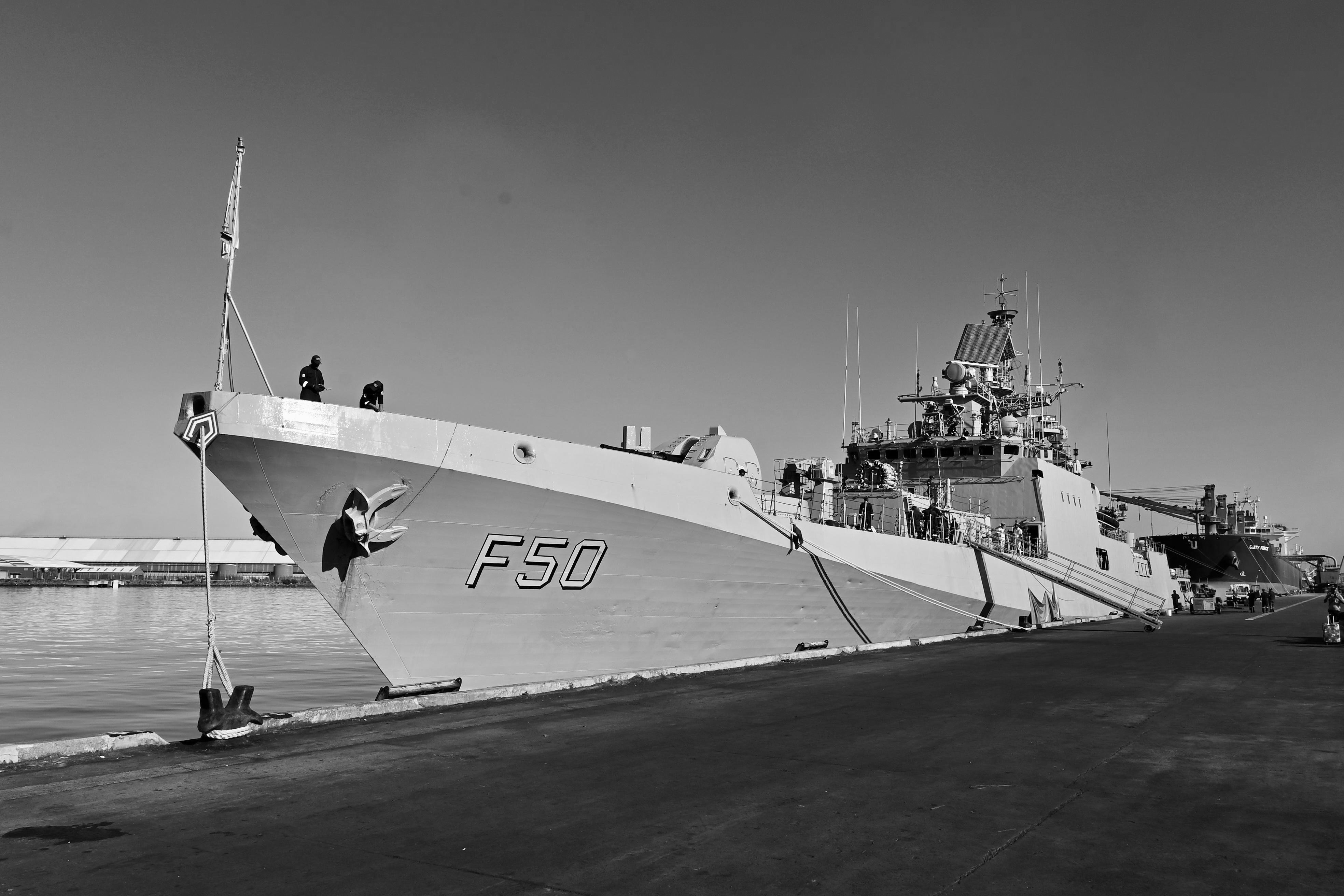 Indian Navy’s INS Tarkash Docks at Port Louis, Boosting India-Mauritius Ties