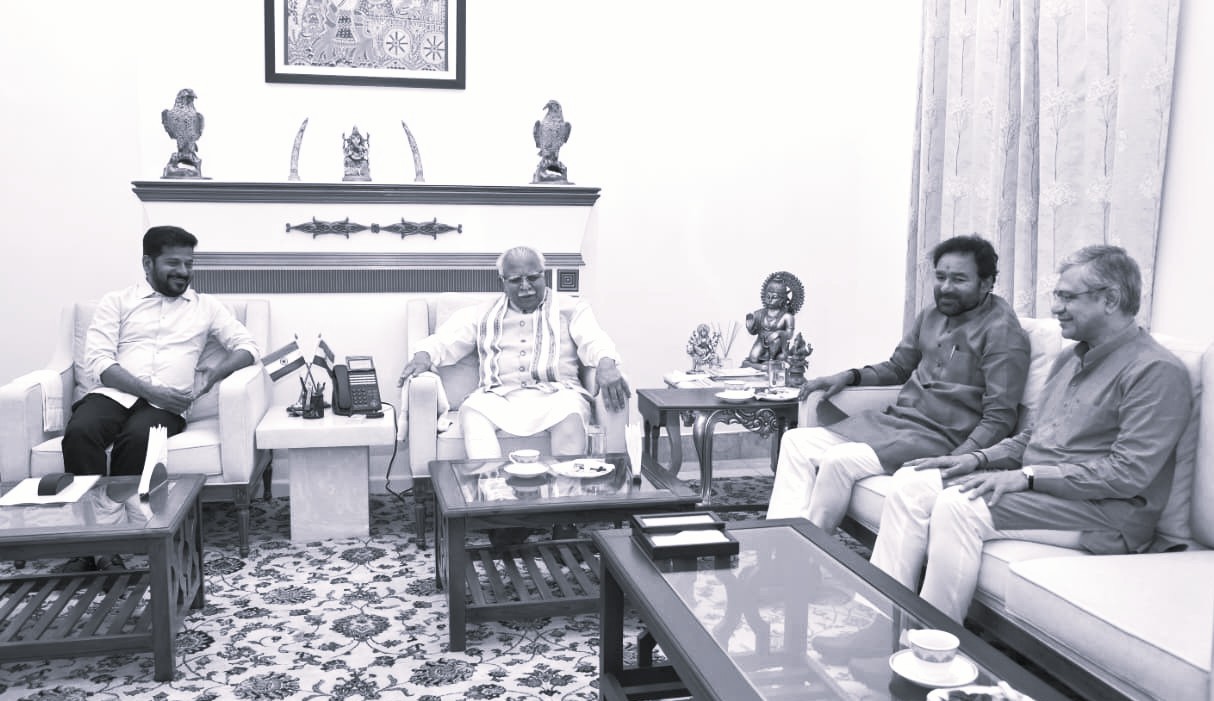 కేంద్ర మంత్రులతో సీఎం రేవంత్ రెడ్డి భేటీ.. మెట్రో ఫేజ్-2పై చర్చ