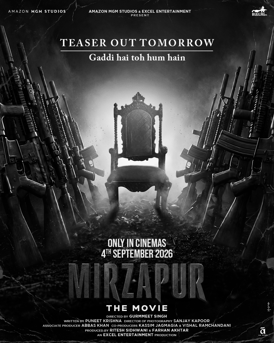Pankaj Tripathi Returns As Kaleen Bhaiya In New 'Mirzapur: The Movie' Poster, Teaser Out Today