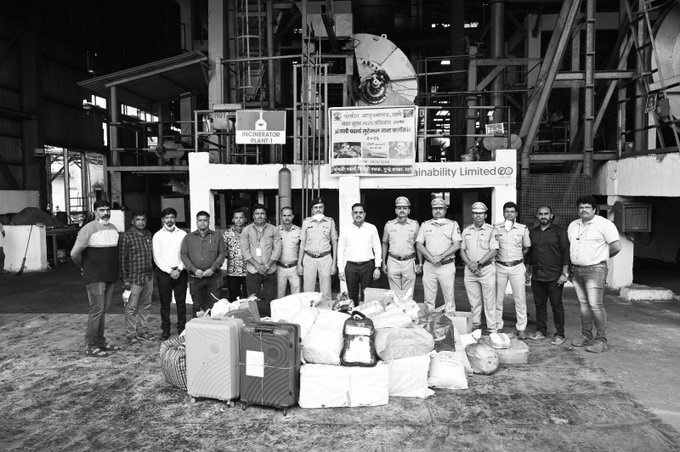600 Kg Narcotics Worth Rs 39 Crore Destroyed by Thane Police in Maharashtra