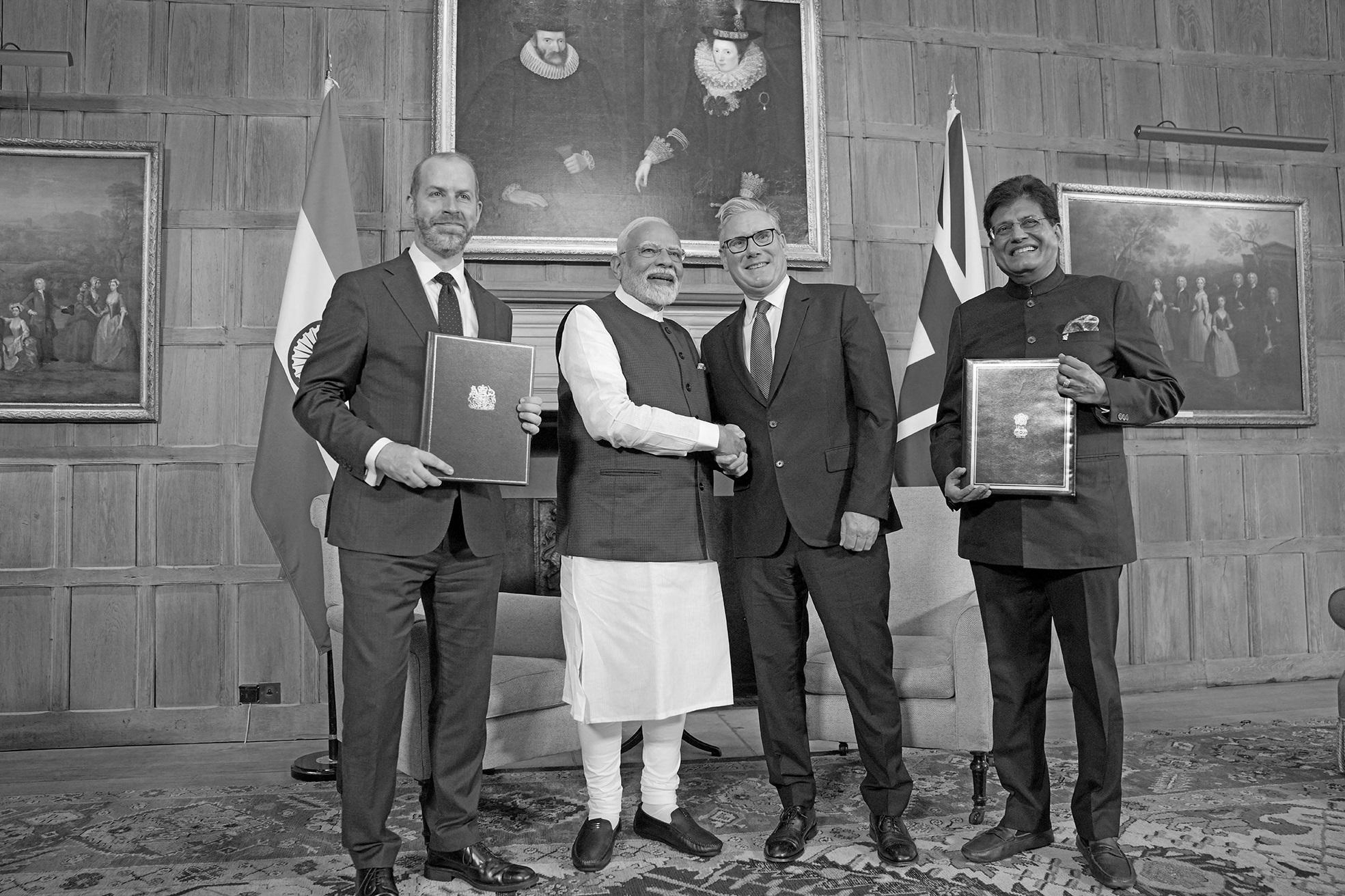 Centre Deploys 1,000 Advisors Ahead of India-UK Trade Pact