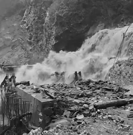 Heavy Rains Sever Lifeline Link in Sikkim as Phee Khola Bailey Bridge Collapses