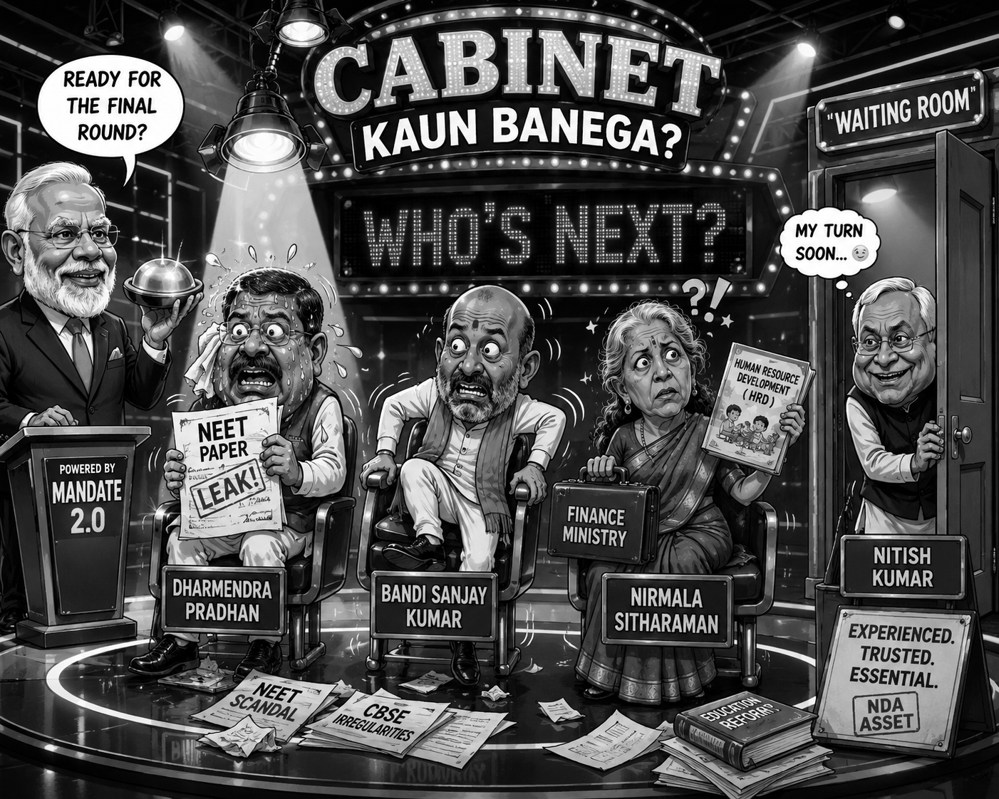 Who's In, Who's Out? Modi's Cabinet Reset Has Bandi on the Edge, Pradhan Sweating and Nitish Waiting