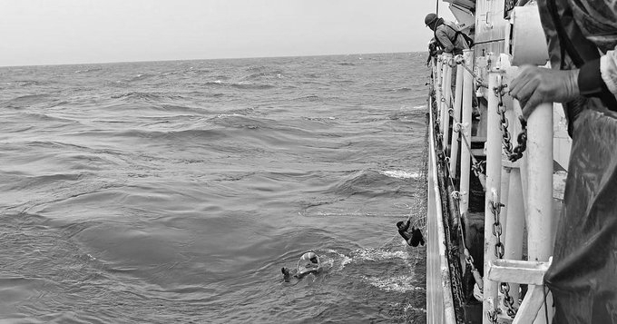 Indian Coast Guard Rescues Six Fishermen From Distressed Boat Off Mangaluru