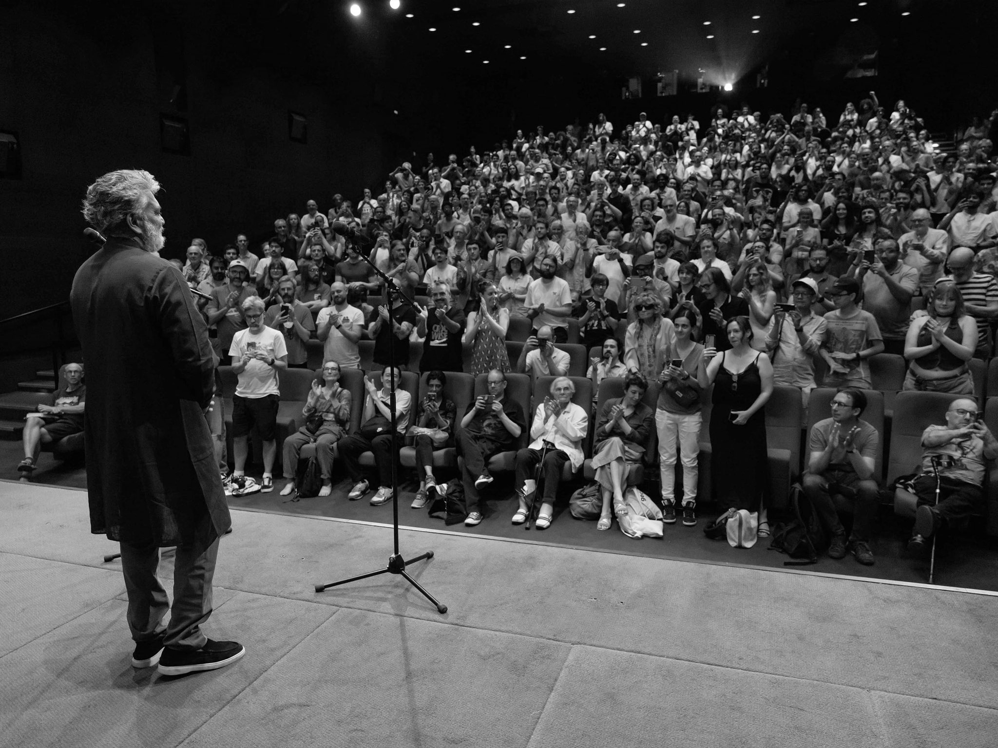 SS Rajamouli Addresses Audience in Paris as Baahubali and RRR Screen at Cinémathèque Française