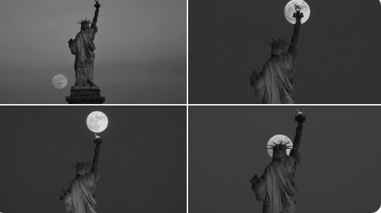 Strawberry Moon Dazzles Skies Worldwide, Lighting Up Famous Landmarks From New York To Delhi