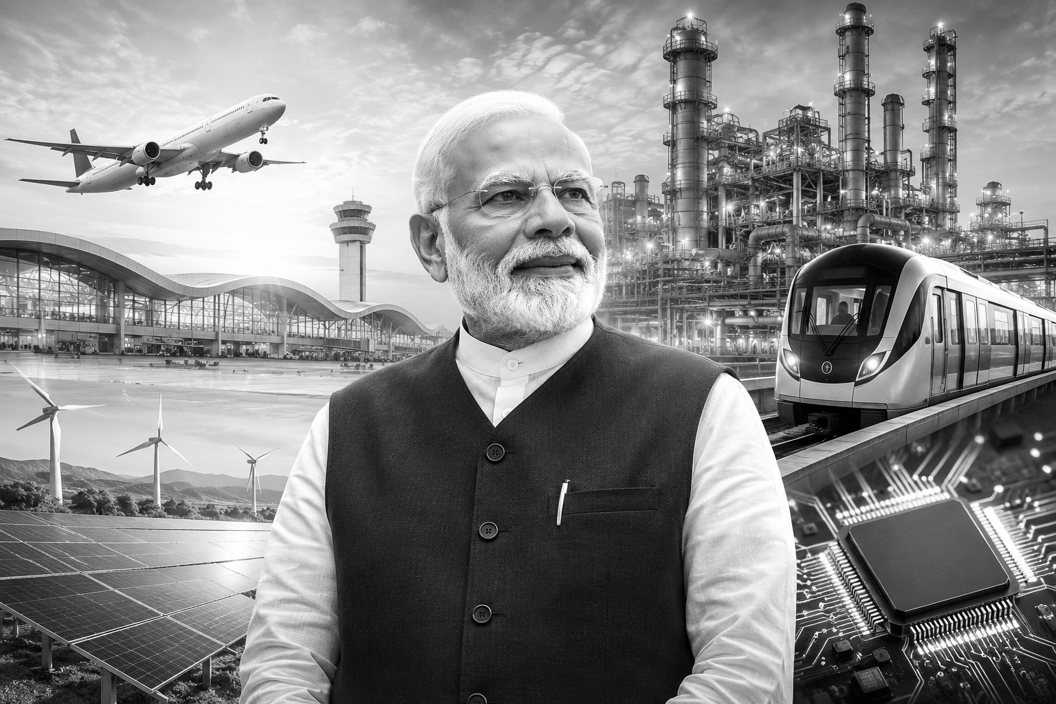 Green Refinery, Metro, Chip Plant: PM Modi's ₹1.06 Lakh Cr Development Push Across Rajasthan, Gujarat