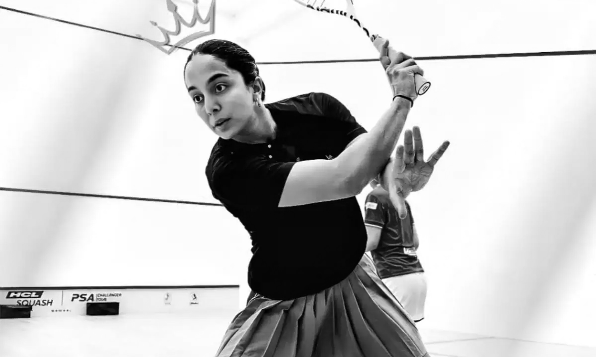 Tanvi Khanna Stages Stunning Comeback to Clinch HCL Squash PSA Challenger Title