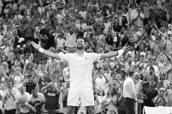 39-Year-Old Djokovic Stuns Auger-Aliassime After 5-Hour-15-Minute Wimbledon Marathon