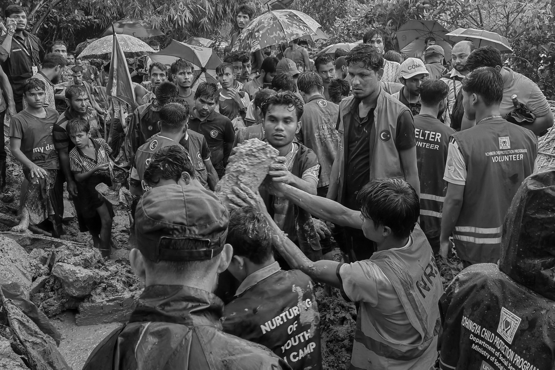 Eight Killed As Landslide Hits Rohingya School In Bangladesh