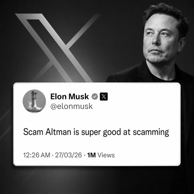 Scam Altman Is Good At Scamming: Elon Musk's Fresh Dig At Sam Altman After Apple Sues OpenAI