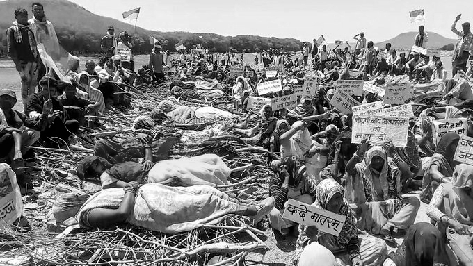 ‘Hanging Satyagraha’ Highlights Tribal Anger Against Ken-Betwa Project Displacement Issues