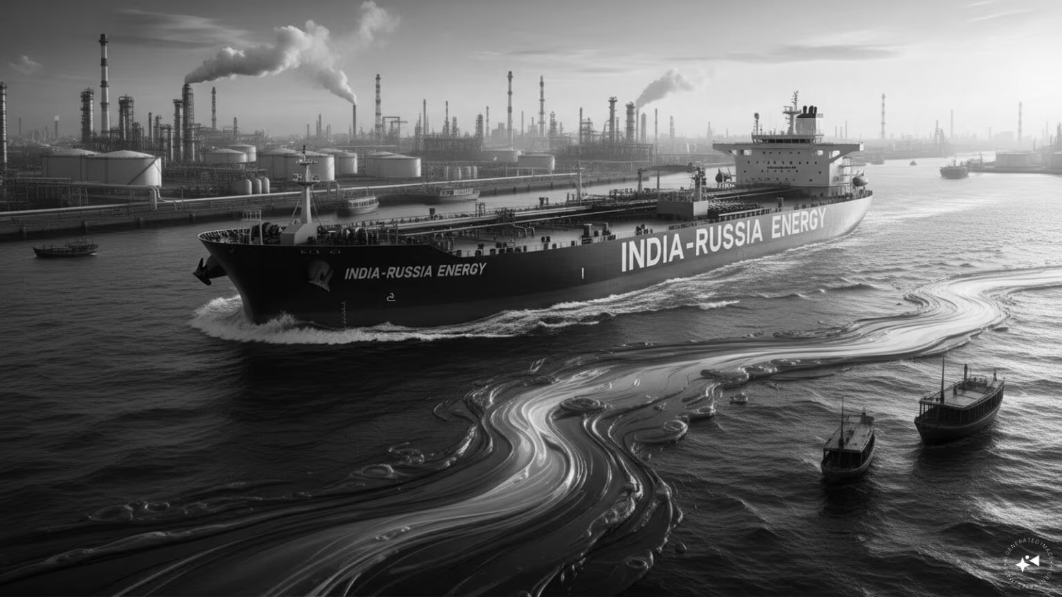 India's Russian Crude Imports Soar to Record High in June Despite Moscow's Revenue Dip