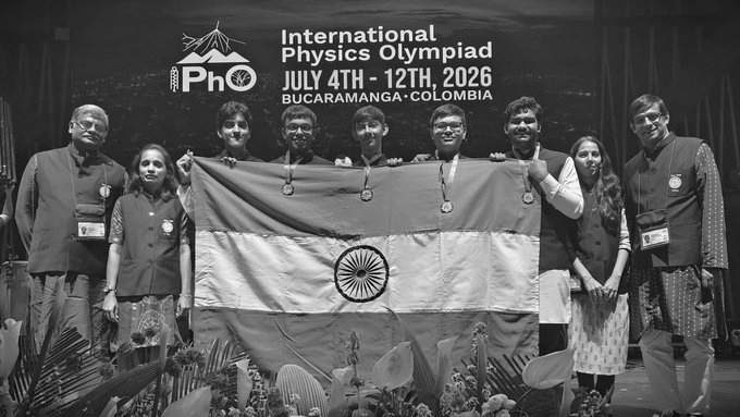 India Wins All Five Gold Medals at International Physics Olympiad 2026