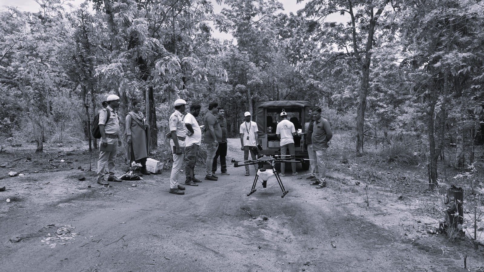 Andhra Pradesh Launches First Drone-Based Seed Ball Mission to Restore Forests