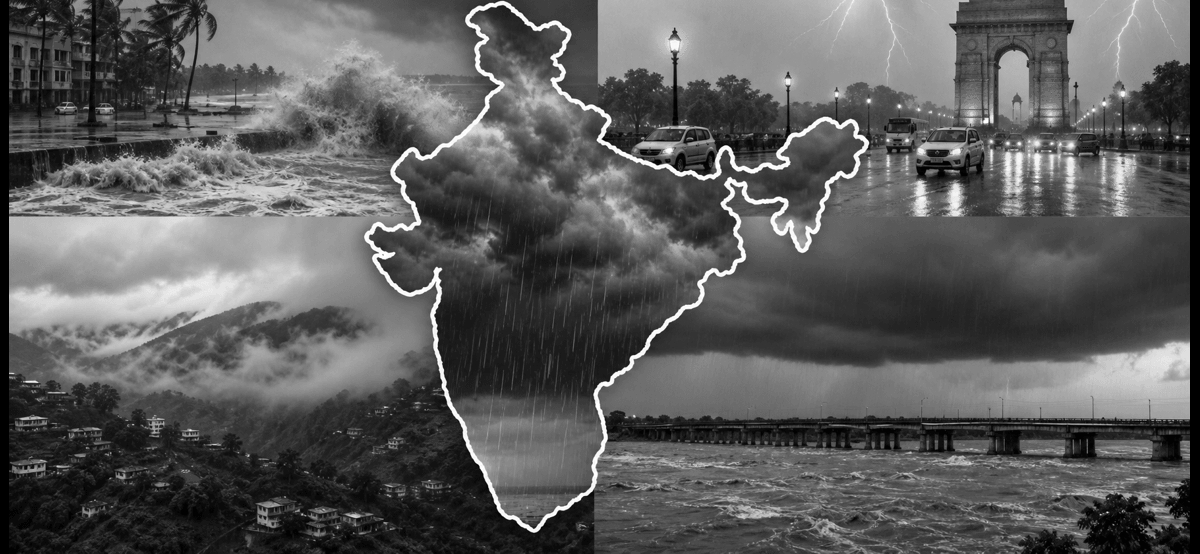 India Weather Today: IMD Issues Rain Alert For 18 States As Northern Hills Face Red Alert