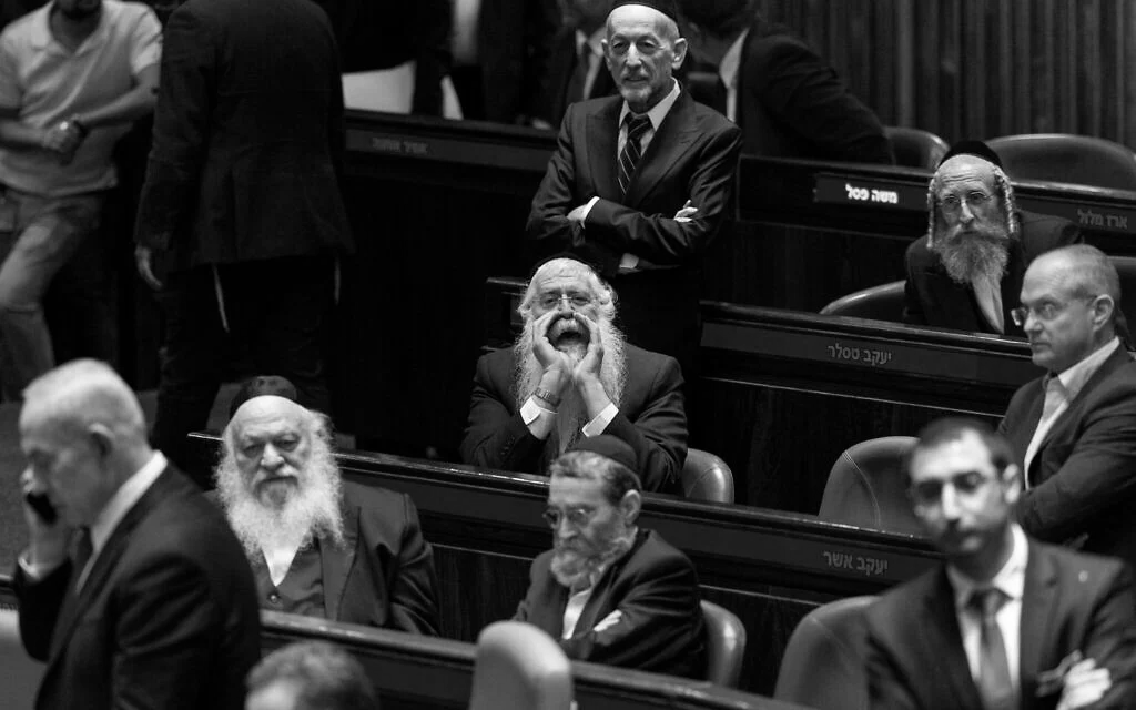 “Shame” Chants Rock Knesset As Netanyahu Faces Fury Over Ultra Orthodox Draft Bill