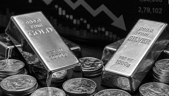 Gold Falls to Three-Week Low in Delhi, Silver Slides Rs 2,000